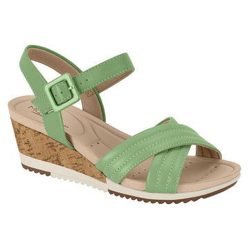 Modare 7123-124 Comfort Wedge in Green Napa